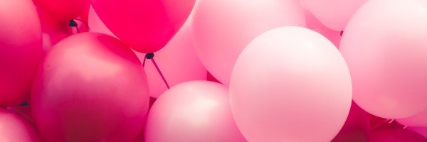 Pink balloons to celebrate Marsden Building Society's 165th Birthday