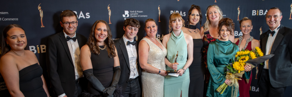 The Marsden team celebrating 'Employer of the Year' award win at the BIBAs 2025