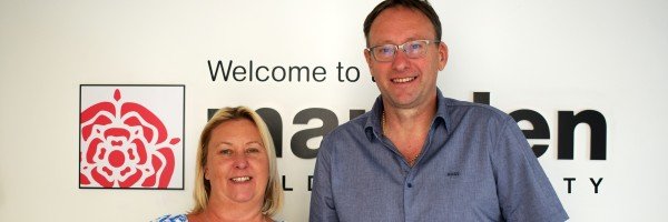 Jo Cave Head Of Mortgages Marsden and Pierre Blampied Managing Director SPF