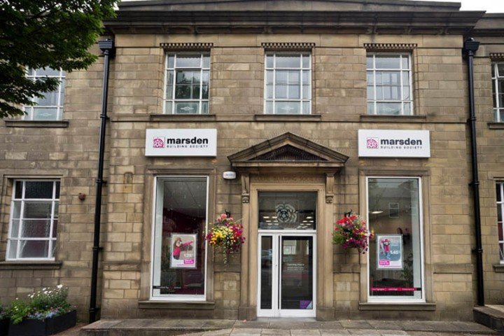 Image showing the exterior of our Colne branch on 24-26 Albert Road.
