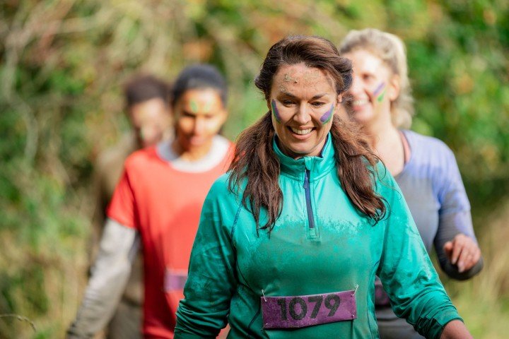 Woman supports local charity fundraising with an Affinity Savings account from Marsden Building Society